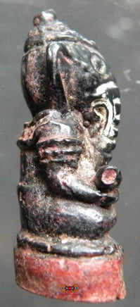 Amulette de Ganesh noir - Très Vénérable Lersi Po Kassem. La Magie du Bouddha.