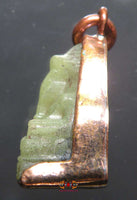 Amulette Ganesh en pierre fluorescente Ye Ming Zhu. La Magie du Bouddha.