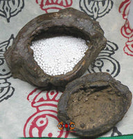 Amulette du Bouddha Ksitigarbha - Temple de Baisui Gong (temple de la longévité). La Magie du Bouddha.