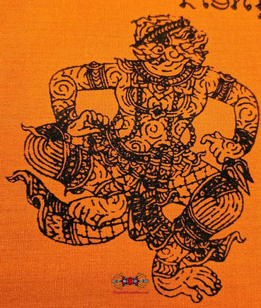 Chemise magique de guerrier Seuar Yant par le Très Vénérable LP Kui. La Magie du Bouddha.