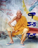 Amulette Po Lersi / Roop Lor - Wat Tham Phra Thammat ( Très Vénérable LP Djoy ). magiedubouddha