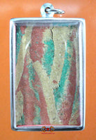 Grande amulette Phra Somdej multicolore ancienne magiedubouddha