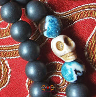Chapelet Bouddhiste Tibétain en pyrite - Pour la pratique de Chana Dorje (Vajrapani). magiedubouddha.com