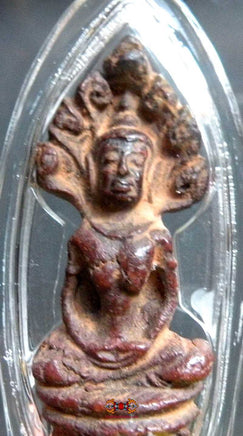 Amulette ancienne Phra Naphok médicinale - Très Vénérable LP Puth. La Magie du Bouddha.