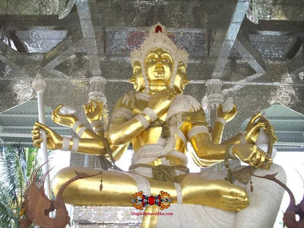 Grande amulette miraculeuse Phra Phrom (Brahma) - Très Vénérable LP Dooh. La Magie du Bouddha.
