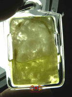 Amulette Phra Somdej en pierre sacrée Hin Phratat blanche. La Magie du Bouddha.