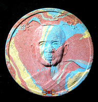 Grande amulette multicolore de Vishnou. magiedubouddha