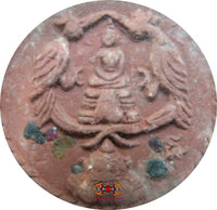 Amulette rouge de Shiva monté sur un Garuda. magiedubouddha