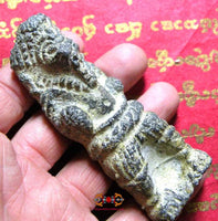 Statuette de Phra Pikanet (Ganesh) en terre cuite. La Magie du Bouddha.