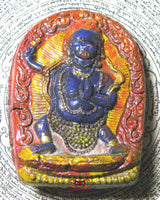 Tsa Tsa Tibétaine peinte de Vajrapani (Chana Dorje). La Magie du Bouddha.