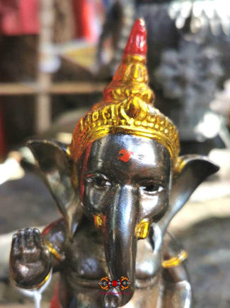 Statue alchimique de bébé Ganesh (Phra Pikanet Noi) - Temple du Très Vénérable LP Dooh. La Magie du Bouddha.