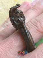 Très belle bague / amulette ancienne de Ganesh. La Magie du Bouddha.