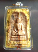 Grandes amulettes Phra Somdej en pierre relique Hin Phratat magiedubouddha