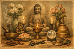 How to set up a traditional Buddhist altar?