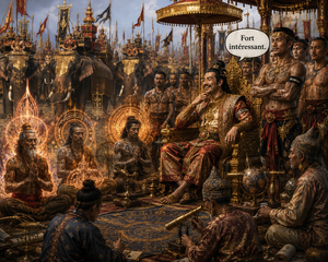 When the amulets of the Kingdom of Siam met the muskets of Louis XIV
