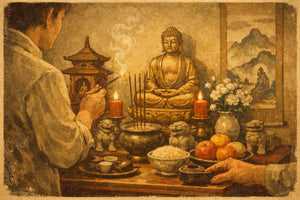 How to set up an Asian altar