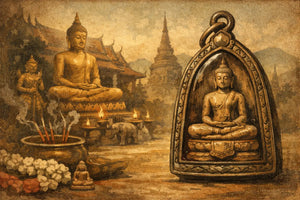 Amulette bouddhiste thaïlandaise authentique