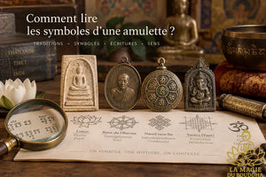 How do you read the symbols on an amulet?