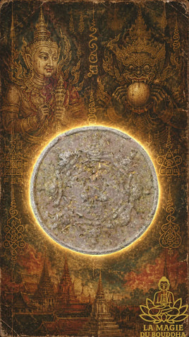 Amulette ancienne Jatukham Rammathep (1987) - Vénérable Ajarn Khunpan La Magie du Bouddha.