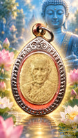 Amulette portrait Roop Lor de Luang Phor Khao Analayo – Série limitée de 1980 (Wat Laksi) La Magie du Bouddha.