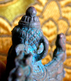 Amulette ancienne de Ganesh à 10 bras.