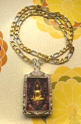 Précieuses amulettes alchimique du Bouddha Phra Somdej - Wat Chaiyo.
