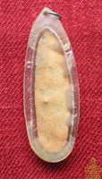 Amulette ancienne Phra Leela en terre cuite – Luang Phor Shuang Aphayo – Wat Chee Phakhao (Singburi)