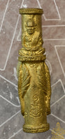 Paire d’amulettes Takrut Kru Baramee (Luang Phor Ngern – Wat Songtham, 2015) La Magie du Bouddha.