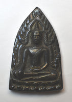 Tablette votive Alchimique Phra Buddha Chinaraj – Lignée du Wat Huay Jorakey La Magie du Bouddha.
