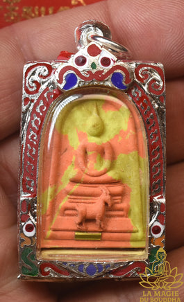 🐐 Amulette Phra Somdej Peh พระสมเด็จแพะ – Luang Phor Nen du Wat Sub Udom Mongkol Tham La Magie du Bouddha.
