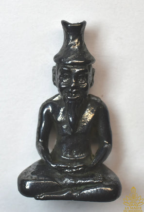 Amulette Lersi en mekkapat noir – Wat Ban Pang (Kruba Srivichai) La Magie du Bouddha.