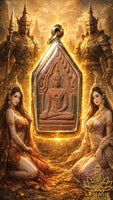 Amulette Thai de charme Phra Khunpen Neuar Phong - Ajarn Khunpan. La Magie du Bouddha.