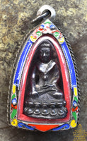 Amulette Phra Kling Alchimique en Mekkapat du Wat Suthat – Bangkok – 2005 La Magie du Bouddha.