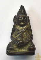 Amulette rare Phra Ngang en métal alchimique Mekkapat