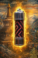 Amulette Tibétaine des 4 mantra-reliques.