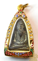 Amulette Lersi alchimique - Wat Khao Daeng Tawan Tok (Temple de Ajarn Jek Thidtathammo) La Magie du Bouddha.