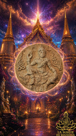 Amulette Jatukham Ramathep Phaya Rahu - Ajarn Nu Kampai La Magie du Bouddha.