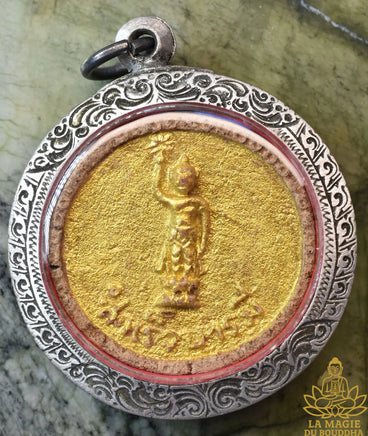 Amulette Roon Samret Baramee - Wat Phluang (Khao Khitchakut) La Magie du Bouddha.