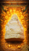 Amulette de Phra Sanghajai Bouddha de fortune chinois - Wat Leng Noei Yi La Magie du Bouddha.
