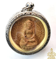 Amulette tibétaine Jambhalla Bouddha de Fortune - Wat Pothithataram La Magie du Bouddha.