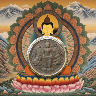 Grande amulette du Bouddha Phra Pang Pah Leelai – Wat Palelai Worawihan. La Magie du Bouddha.