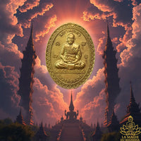 Médaille Maha Metta de Luang Phor Somchai du Wat Tha Ding Daeng La Magie du Bouddha.
