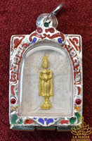 Amulette Phra Pang Om Baht du Wat Hua Lamphong (édition 1993)