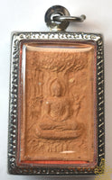 Amulette du Bouddha au Parc des Gazelles – Dharmachakra Pravartana – Argile bénie La Magie du Bouddha.