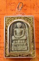 Ancienne amulette du Bouddha Phra Somdej Gaisser - Wat Arun La Magie du Bouddha.