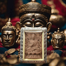 Amulette du Bouddha Shakyamouni – Wat Ampawan (Luang Phor Charoen) La Magie du Bouddha.
