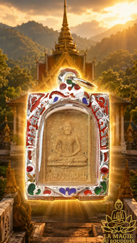 Ascetic Amulet of the Most Venerable Luang Phor Phom – Wat Nong Pho