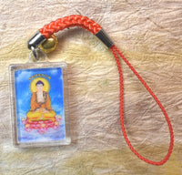 Amulette porte-clé du Bouddha Amitābha – prière de renaissance en Terre Pure (Wǎngshēng Zhòu)