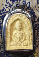 Amulette chinoise de Guan Yin – Bodhisattva de la Compassion avec mantra Om Mani Padme Hum
