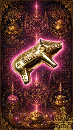 Amulette cochon de fortune Moothong Choklap 72 Million(1995) – Très Vénérable Luang Phor Koon du Wat Banraï La Magie du Bouddha.